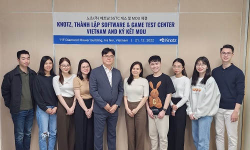 노츠 주식회사, 베트남 SGTC 개소 및 MOU체결